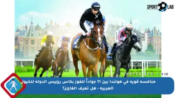 منافسة قوية في هولندا بين 11 جواداً للفوز بكأس رئيس الدولة للخيول العربية – هل تعرف الفائز؟